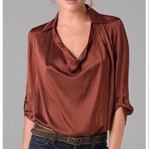 Vince Silk Blouse